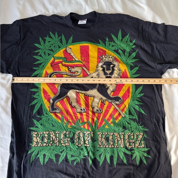 Vintage Bob Marley King of Kingz Graphic Band TEE - Picture 9 of 11